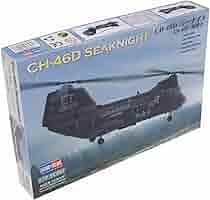 完成品ジオラマ 1/72 BOEING CH-46D シーナイト